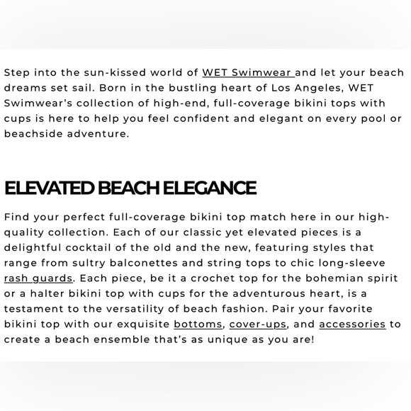 NWT WET Jade of The Sonora Collection Tie Bikini Bottoms Tumeric Retails $78 - Picture 8 of 13